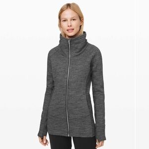 Lululemon Radiant Jacket II - Heathered Gray - BNWT!